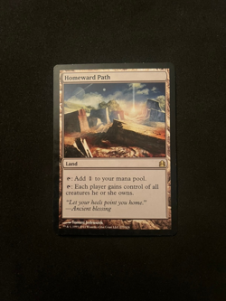 Homeward Path - NM/LP MTG [Commander] Free Ship - Image 1