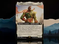 General Leo Cristophe #135 FIC R (Extended Art) (Non-Foil) MTG Final Fantasy - Image 1