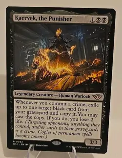 Kaervek, the Punisher MTG Outlaws of Thunder Junction Regular - Image 1
