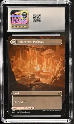NEEDLEVERGE PATHWAY Zendikar Rising Borderless Rare CGC 10 MTG [Nostalgium] - Image 2