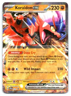 Koraidon ex - Pokemon Holo Promo SV: Scarlet & Violet Promo Cards 029 - Image 1