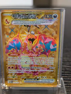 Pokemon TCG Charizard EX Obsidian Flames Holo Card 228/197 Near Mint Condition - Image 1