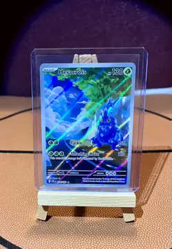 Heracross 194/193 Illustration Rare Paldea Evolved Pokemon Holo Near Mint - Image 1