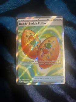 Pokemon - Buddy-Buddy Poffin - 167/132 - Mega Evolution - Full Art Trainer - Image 1