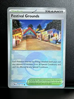 Festival Grounds (Poke Ball Pattern) 108/131 Prismatic Evolutions NM Pokemon - Image 1