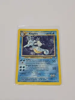 Pokemon Vintage Holo Kingdra Neo Genesis 8/111 - Image 1
