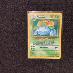Pokemon TCG Venusaur 15/102 Base Set Unlimited Holo Rare 100 HP (EN) - Image 1