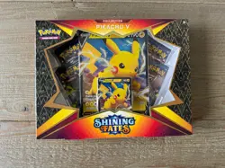 Pokemon TCG Shining Fates Pikachu V Collection Box Factory Sealed Brand New - Image 1