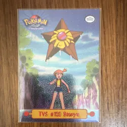 Topps Pokemon TCG Staryu TV Animation Edition Holo TV5 #120 Series 1 English - Image 1