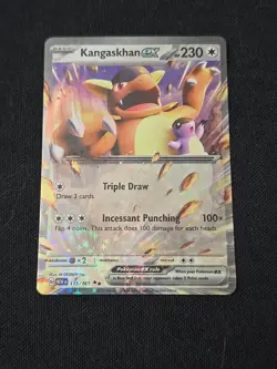 Kangaskhan ex 115/165 Sv: Scarlet & Violet 151 Double Rare Holo Pokemon TCG NM - Image 1