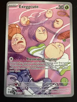 Exeggcute 192/191 - IR - NM - Surging Sparks - Pokemon TCG - Image 1