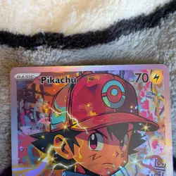 The Pokemon Company Pikachu 010/250 Full Art Holo Rare 70 HP (90 ATK) Fan Art - Image 4