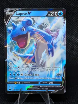 Lapras V - 049/202 - Pokemon Sword & Shield - Ultra Rare Holo - Pokemon TCG - Image 1