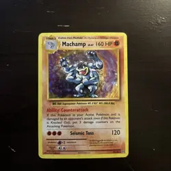 MACHAMP 2016 POKEMON XY EVOLUTIONS RARE HOLO 59/108 Q0443 - Image 1