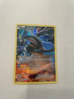 Black Kyurem XY80 Full Art Holo Pokemon TCG XY Promo Excellent Condition LP-NM - Image 1