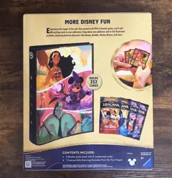 Disney Lorcana The First Chapter Rise of Floodborn Sealed Portfolio Bundle Box - Image 2