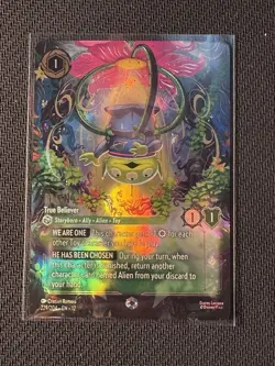 Alien True Believer Enchanted Wilds Unknown Disney Lorcana NM - Image 1