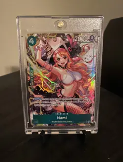 Bandai One Piece Card Game Nami OP14-031 Special Alt Art Foil EN - Image 1