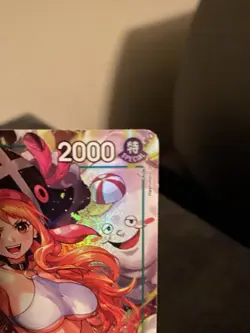 Bandai One Piece Card Game Nami OP14-031 Special Alt Art Foil EN - Image 5