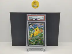 Pokemon S&V: Paldea Adventure Chest - Pikachu 088 Promo PSA 9 Graded Card MINT - Image 3