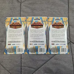 LOT OF 3 My Hero Academia CCG Heroes Clash Booster Packs Sealed – 10 Cards Each - Image 2