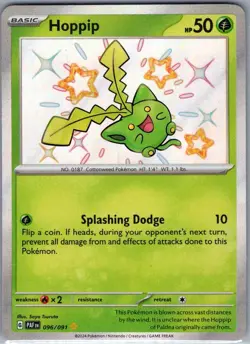 Hoppip 096/091 SV: Paldean Fates - Pokemon Card - NM - Image 1