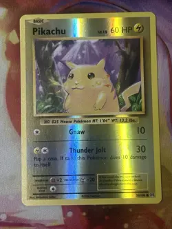 Pikachu Reverse Holo XY Evolutions 35/108 Pokemon Card 2016 - Image 1