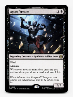 Agent Venom [Marvel's Spider-Man] MTG Magic - NM/M 💀 - Image 1