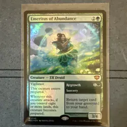 Emeritus of Abundance - Foil - Secret of Strixhaven - SOS M 0145 - Image 1