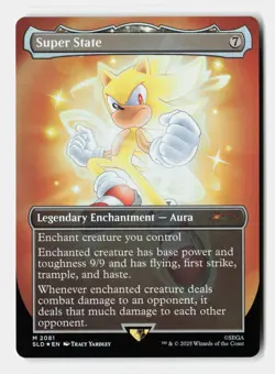 Super State (Rainbow Foil) 2081 Holo Secret Lair Drop Series MTG NM - Image 1