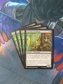 Lys Alana Scarblade x 4 | 7% Off 2+ | Kaldheim | NM | MTG - Image 1