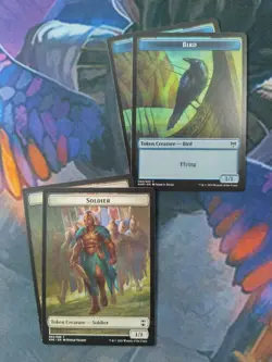 Bird (005) / Soldier Token 8 | 7% Off 2+ | Kaldheim | NM | MTG - Image 1