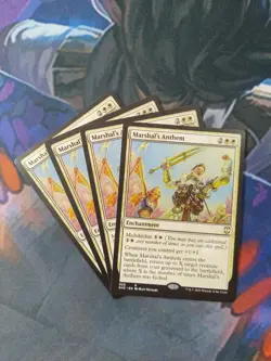Marshal's Anthem x 4 | 7% Off 2+ | Kaldheim | NM | MTG - Image 1