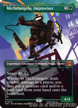 Michelangelo, Improviser (Borderless) [TMT - 219] - Image 1