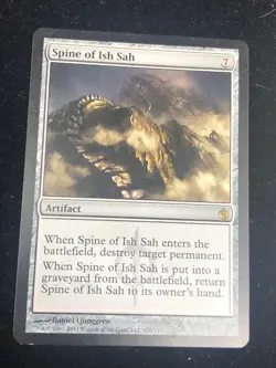 Spine of Ish Sah MTG Mirrodin Besieged 136/155 NM - Image 1