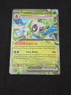 Froslass ex 003/182 SV04: Paradox Rift Double Rare Holo Pokemon TCG Near Mint - Image 1