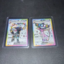 Umbreon and Espeon Promo Pokemon Card Set SVP175/SVP176 Prismatic Evolution - Image 5
