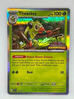 Pokemon Twilight Masquerade - Build & Battle Black Star Promo Cards - Full Set - Image 2
