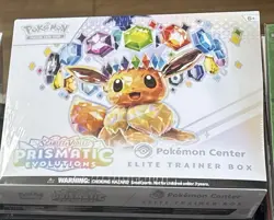 Pokemon Prismatic Evolutions ETB Elite Trainer Box IN HAND BRAND NEW, SEALED BOX - Image 1