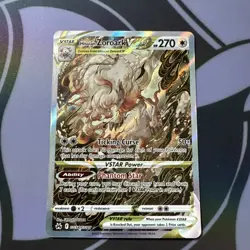 Pokemon TCG Hisuian Zoroark VSTAR GG56 Crown Zenith Galarian Gallery - Image 1