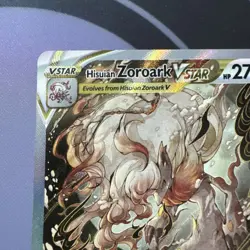 Pokemon TCG Hisuian Zoroark VSTAR GG56 Crown Zenith Galarian Gallery - Image 2