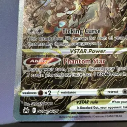 Pokemon TCG Hisuian Zoroark VSTAR GG56 Crown Zenith Galarian Gallery - Image 4