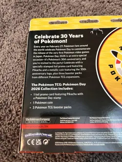 Pokemon TCG: Pokemon Day 2026—30th Anniversary Collection (Factory Sealed) - Image 5