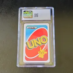 Pokemon Pokemon TCG Unown Skip Pokemon Pocket UNO Yellow Regular JPN 2021 CGC - Image 2