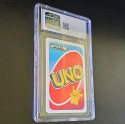 Pokemon Pokemon TCG Unown Skip Pokemon Pocket UNO Yellow Regular JPN 2021 CGC - Image 4