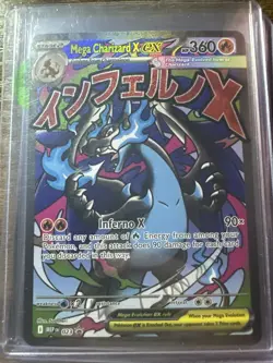 Mega Charizard X ex 023 Black Star Promo, Phantasmal Flames, Pokemon TCG, NM - Image 1
