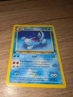 2000 Pokemon Neo Genesis 1st Edition Quagsire #45/111 - Image 1