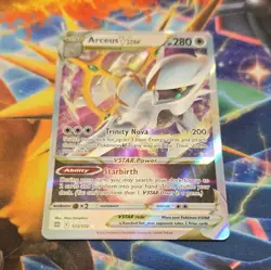 The Pokemon Company Arceus VSTAR 123/172 Brilliant Stars Holo UR 280 HP Eng - Image 1