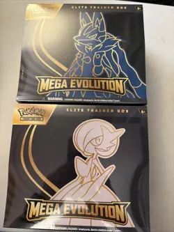 Pokemon Mega Evolution Elite Trainer Box ETB Set of 2 Sealed - Image 1