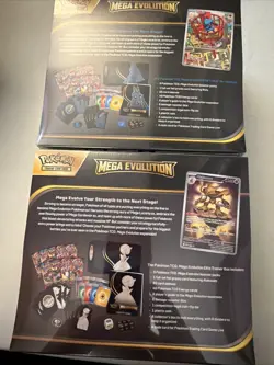 Pokemon Mega Evolution Elite Trainer Box ETB Set of 2 Sealed - Image 2